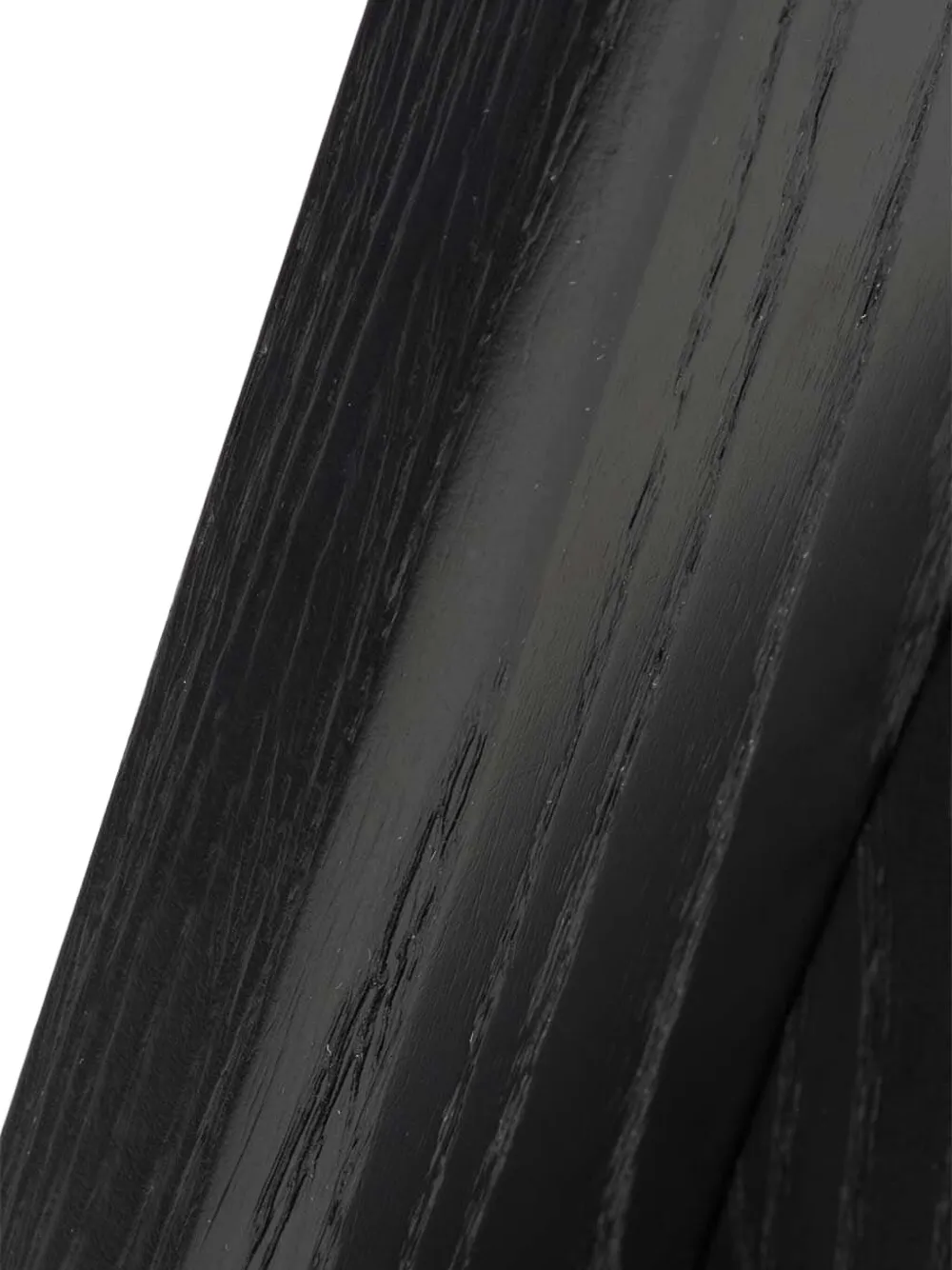 Tre Product Oval Wood Mirror (14.6cm X 8.3cm) In Black