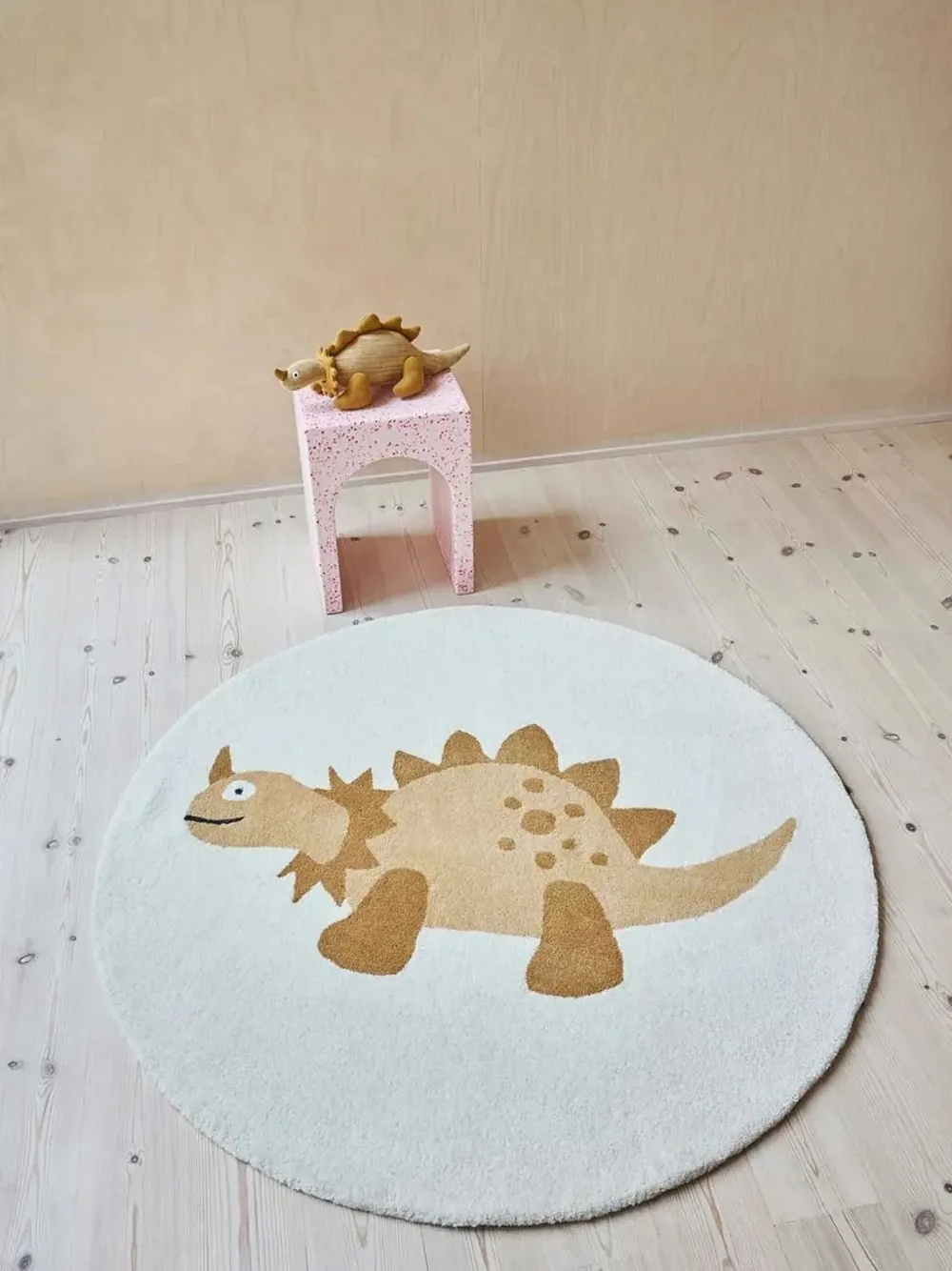 Oyoy Billy Dino Rug In Multi
