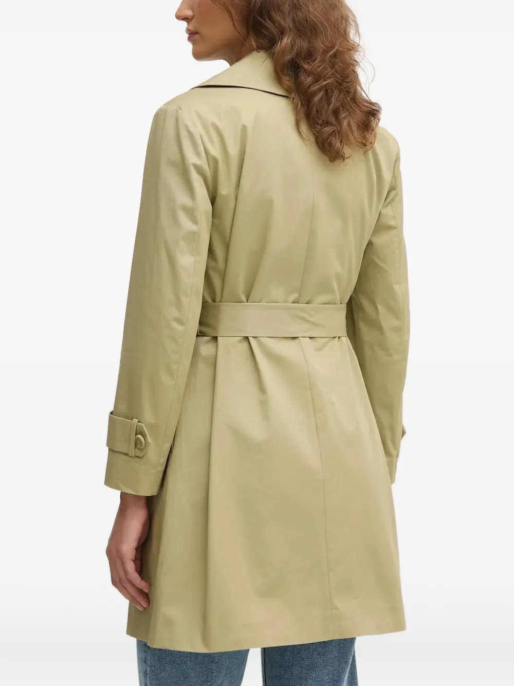Sisley belted double-breasted trench coat | Trench Coats & Raincoats | Image 2