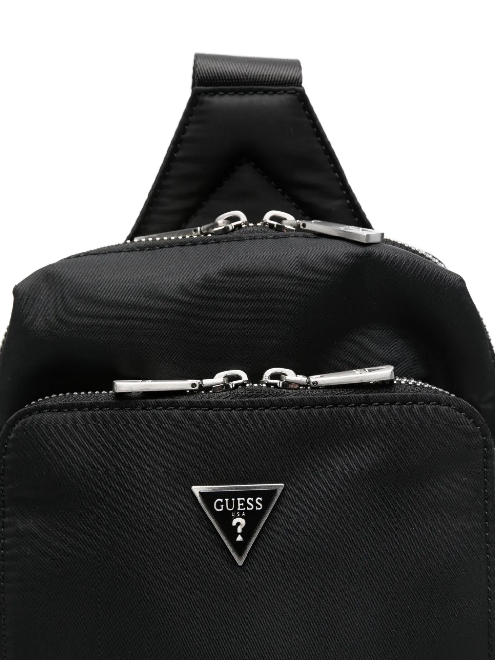 Guess Usa Mni Milano Messenger Bag In 黑色