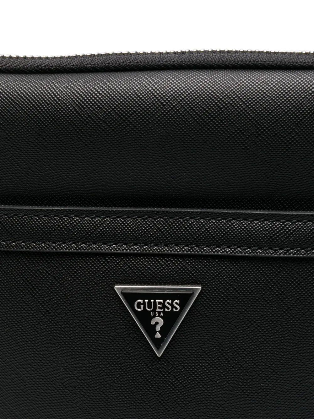 Guess Usa Certosa Messenger Bag In 黑色