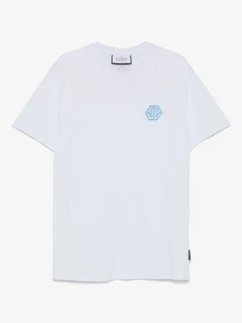 Philipp Plein playera con logo estampado