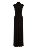 Alberta Ferretti stretch long dress - Black