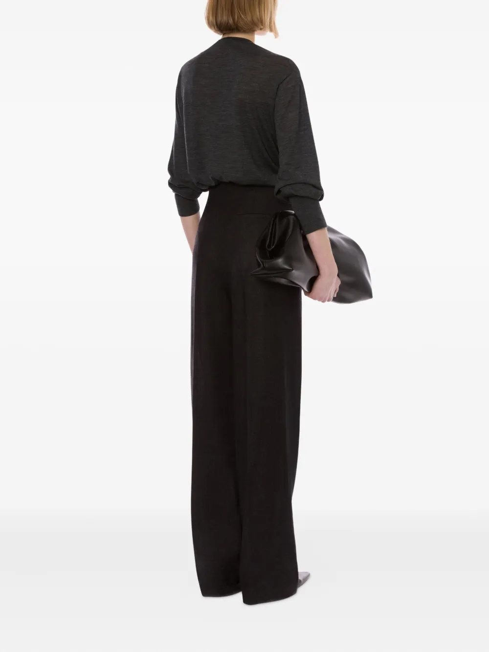 Alberta Ferretti Gebreide muts Grijs