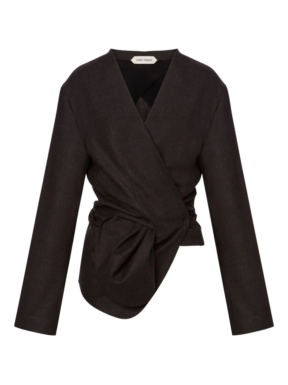 Alberta Ferretti Wikkeljas Grijs