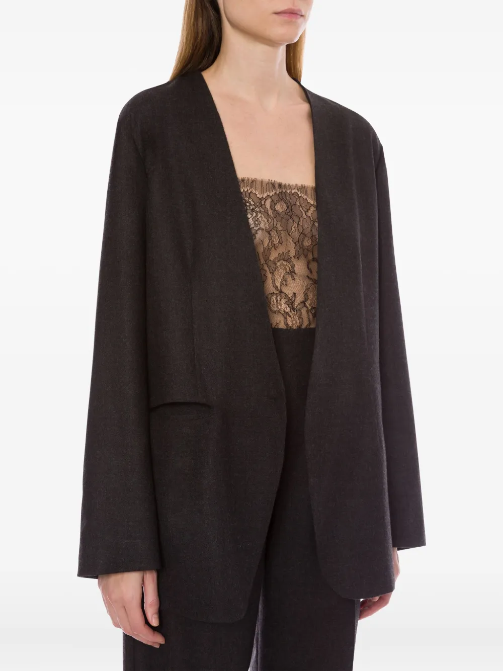 Alberta Ferretti Wikkeljas Grijs