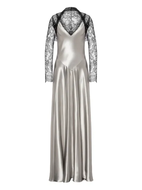 Alberta Ferretti satin dress
