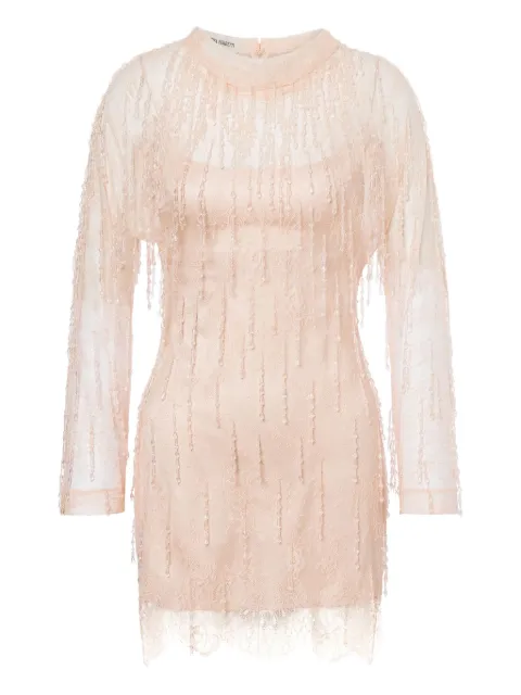 Alberta Ferretti rhinestone-embellished dress