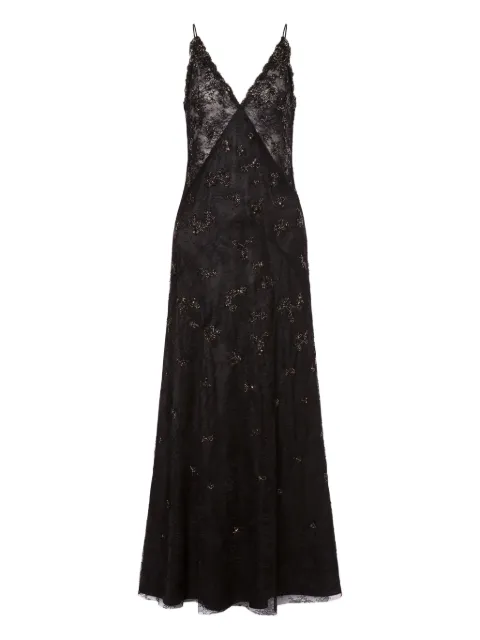 Alberta Ferretti Camisole-Kleid mit Spitze