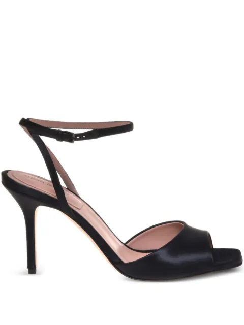 Alberta Ferretti 85mm satin sandals