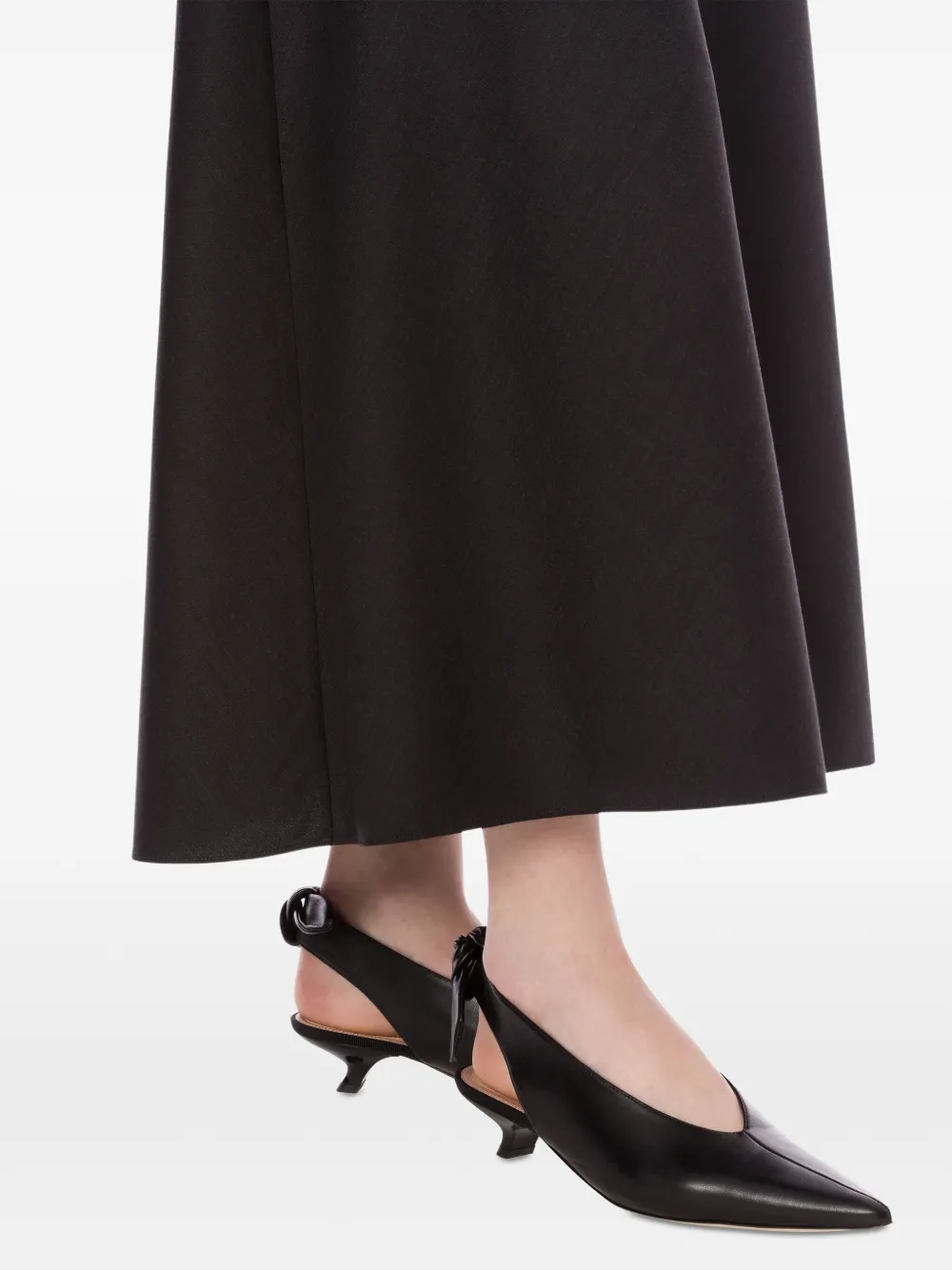 Alberta Ferretti High waist midi-rok Grijs
