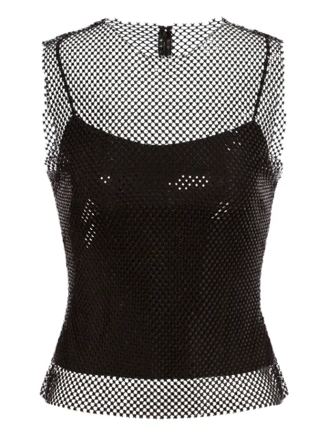 Alberta Ferretti mesh vest