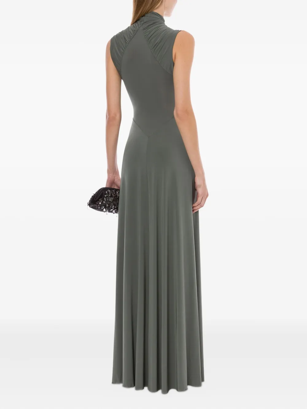 Alberta Ferretti Stretch maxi-jurk Grijs