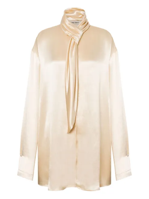 Alberta Ferretti blusa de satén