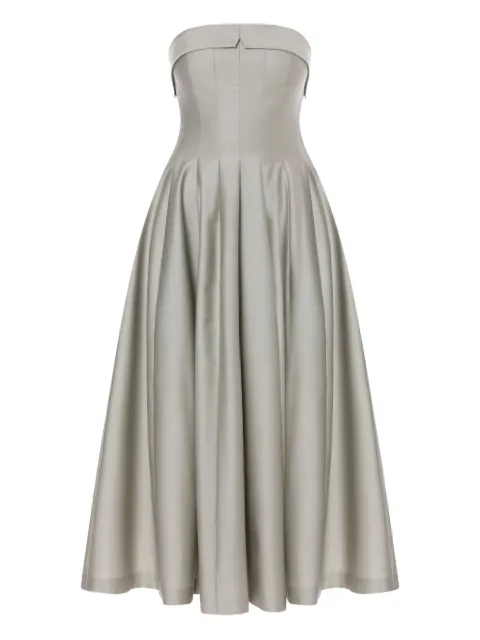 Alberta Ferretti Kleid aus Woll-Seidengemisch