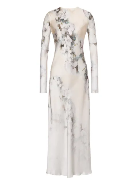 Alberta Ferretti floral-print dress