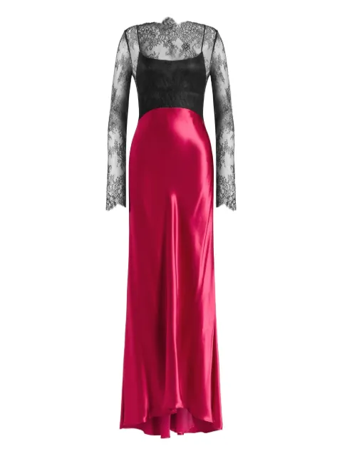 Alberta Ferretti vestido camisero midi con efecto cruzado