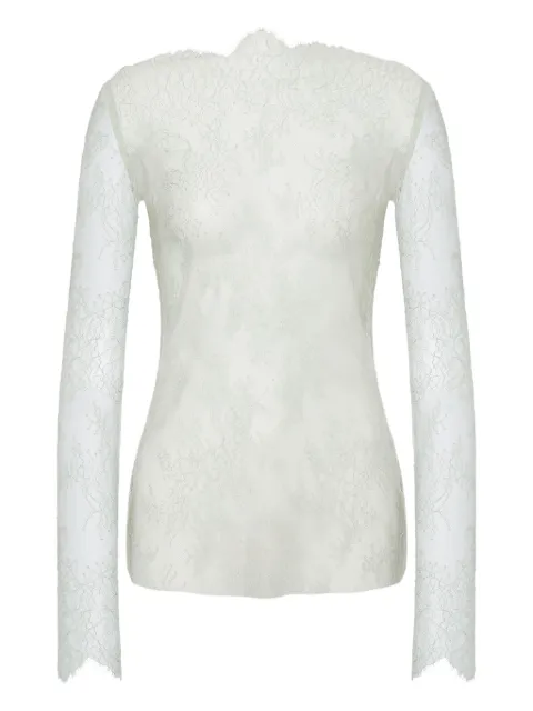 Alberta Ferretti lace top