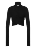 Alberta Ferretti virgin-wool jumper - Black