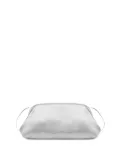 Alberta Ferretti satin-finish clutch bag - Silver