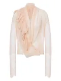 Alberta Ferretti ruffled blouse - Pink