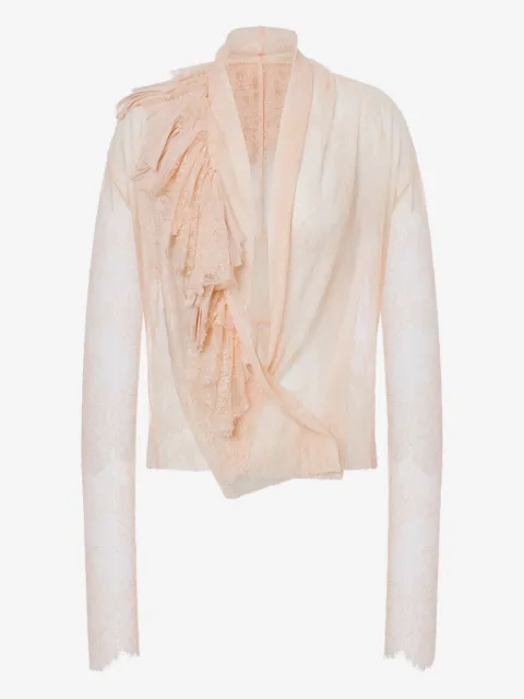Alberta Ferretti ruffled blouse
