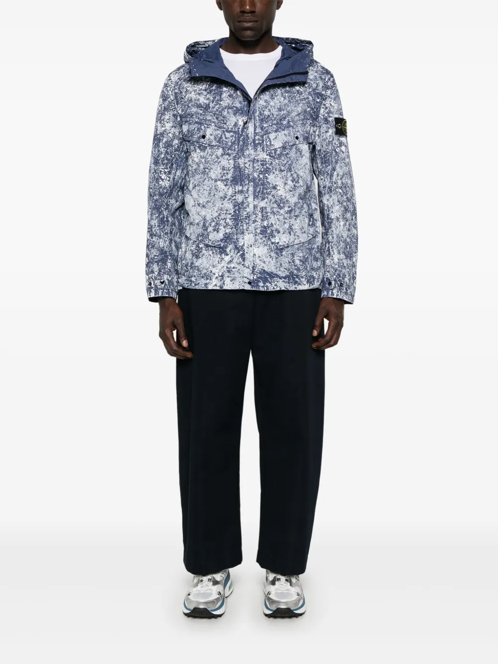 Stone Island Compass-motif jacket | Hooded Jackets | Image 2