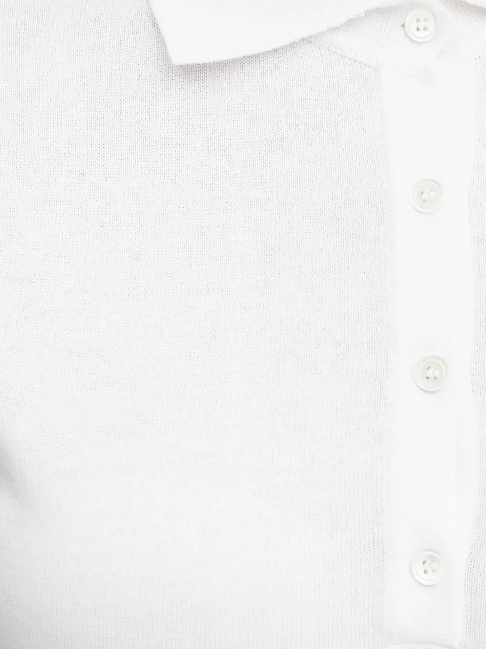 Luisa Spagnoli Continente Polo Shirt In White
