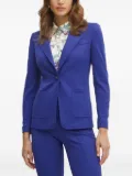 LUISA SPAGNOLI single-button pocket blazer - Blue