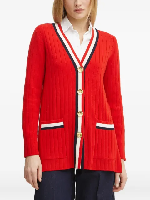 LUISA SPAGNOLI ribbed-knit button cardigan