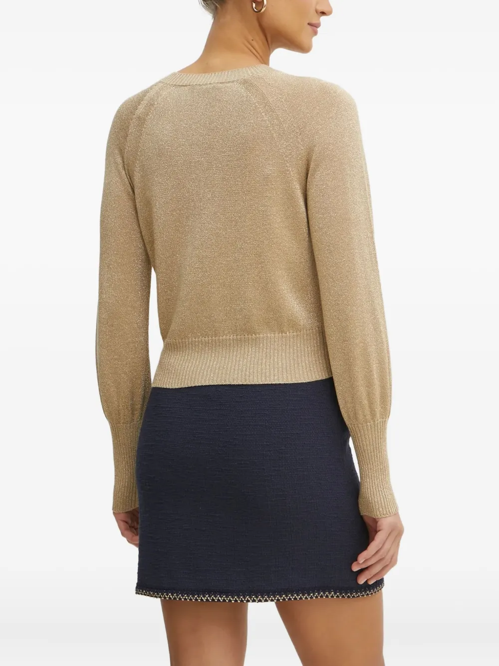 Luisa Spagnoli Floral-appliqué Cardigan In Neutral