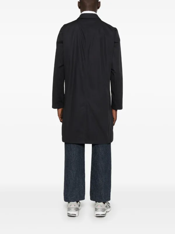 Herno single-breasted Raincoat | Blue | FARFETCH GE