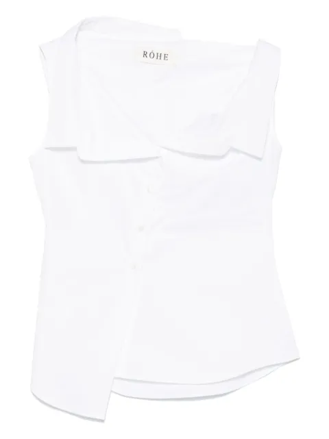 Róhe Schulterfreies Oberteil im Deconstructed-Look