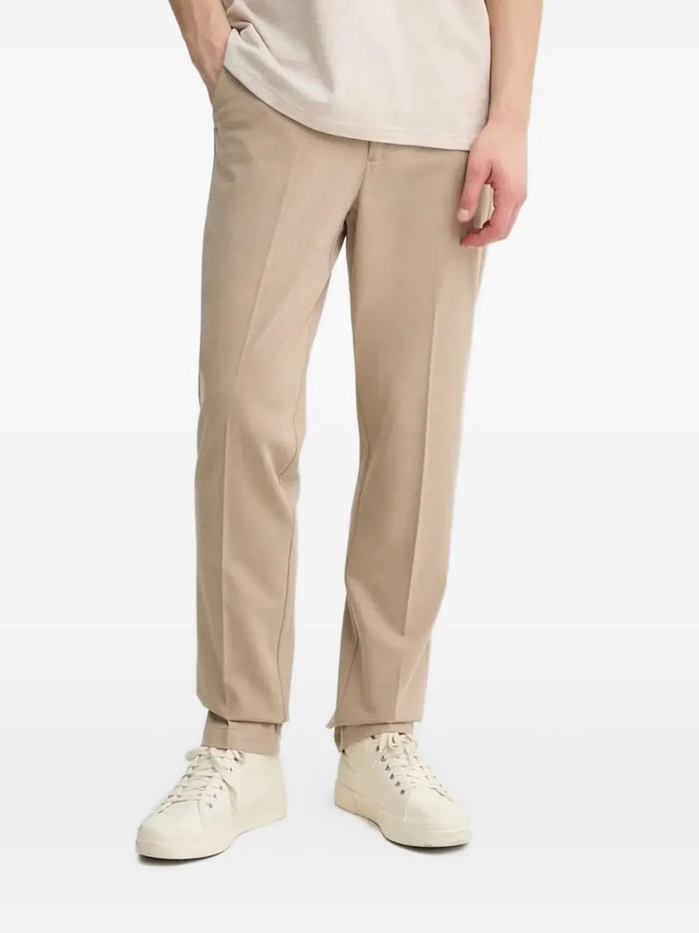 Les Deux Straight broek Beige
