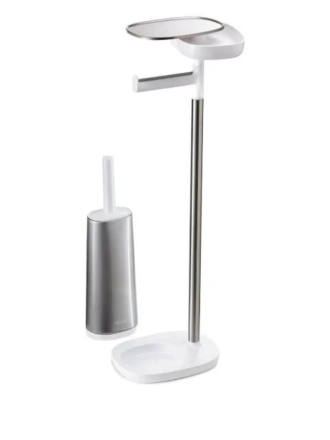 Joseph Joseph stainless-steel shelf toilet holder