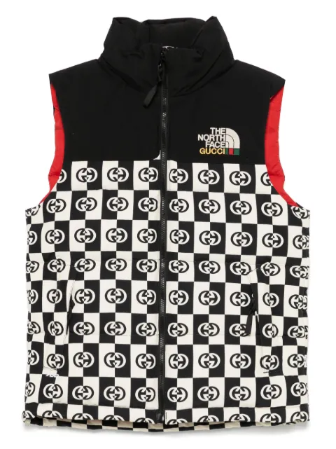 Gucci Pre-Owned x The North Face Gilet GG anni 2020