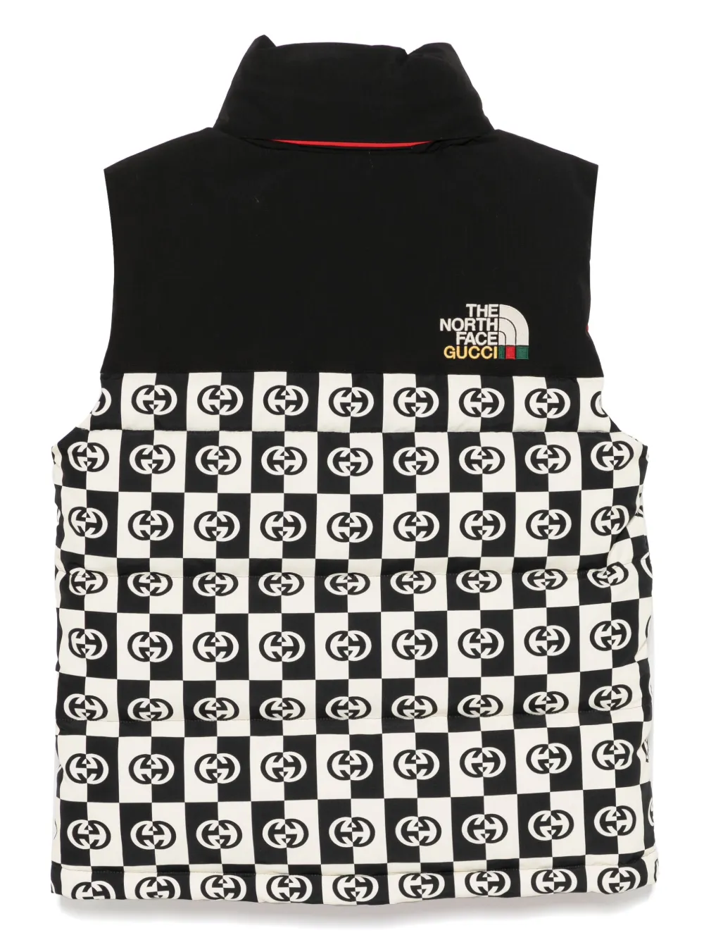 Gucci Pre-Owned 2020s x The North Face Interlocking-G gilet | Image 2