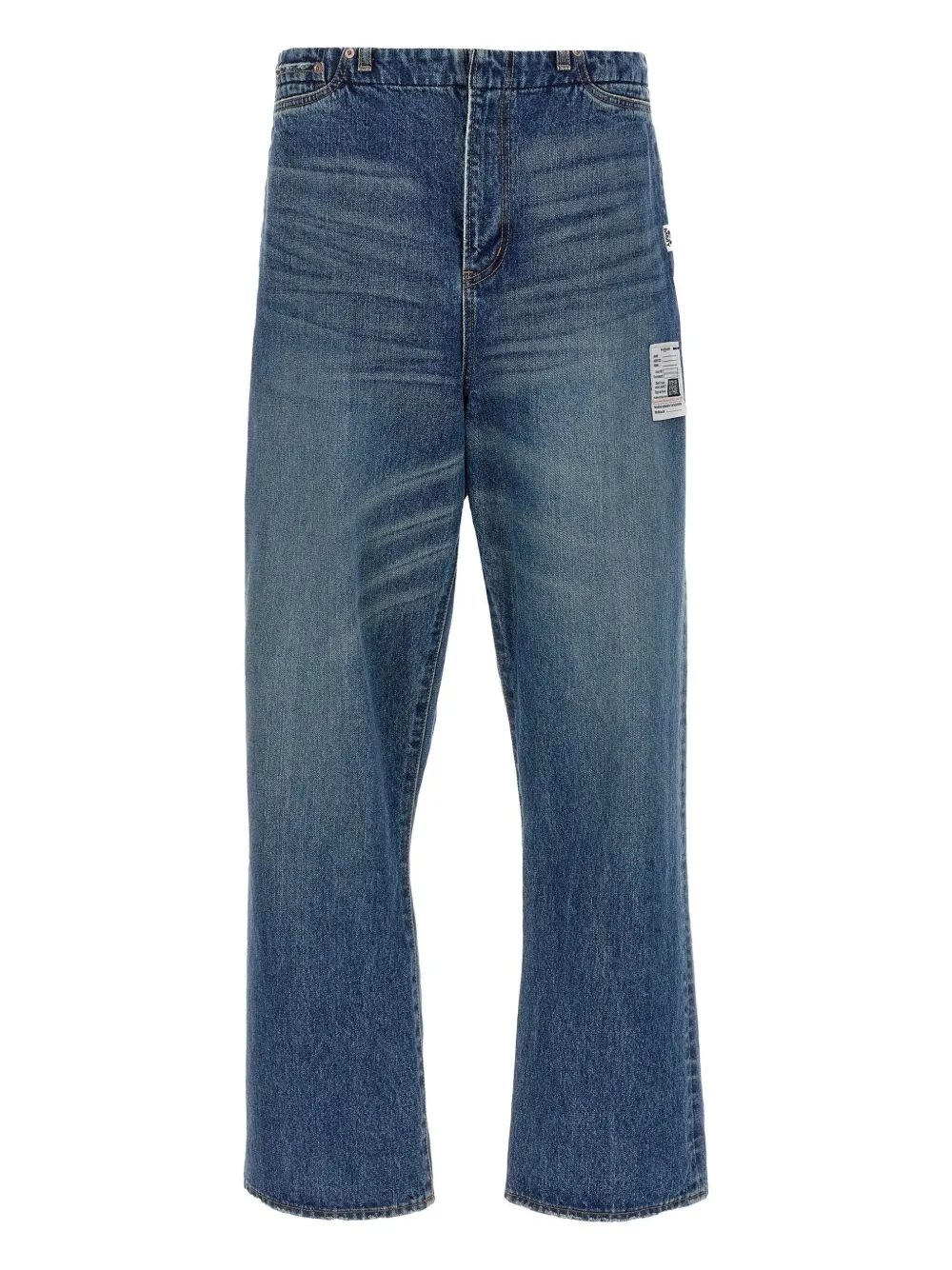 Maison MIHARA YASUHIRO Katoenen jeans Blauw
