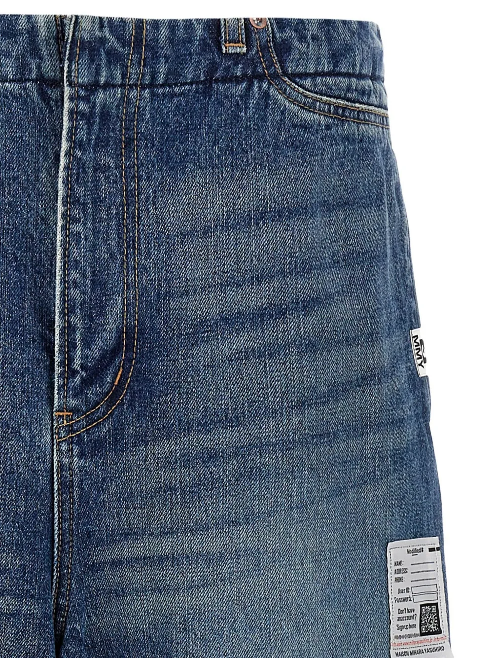 Maison MIHARA YASUHIRO Katoenen jeans Blauw