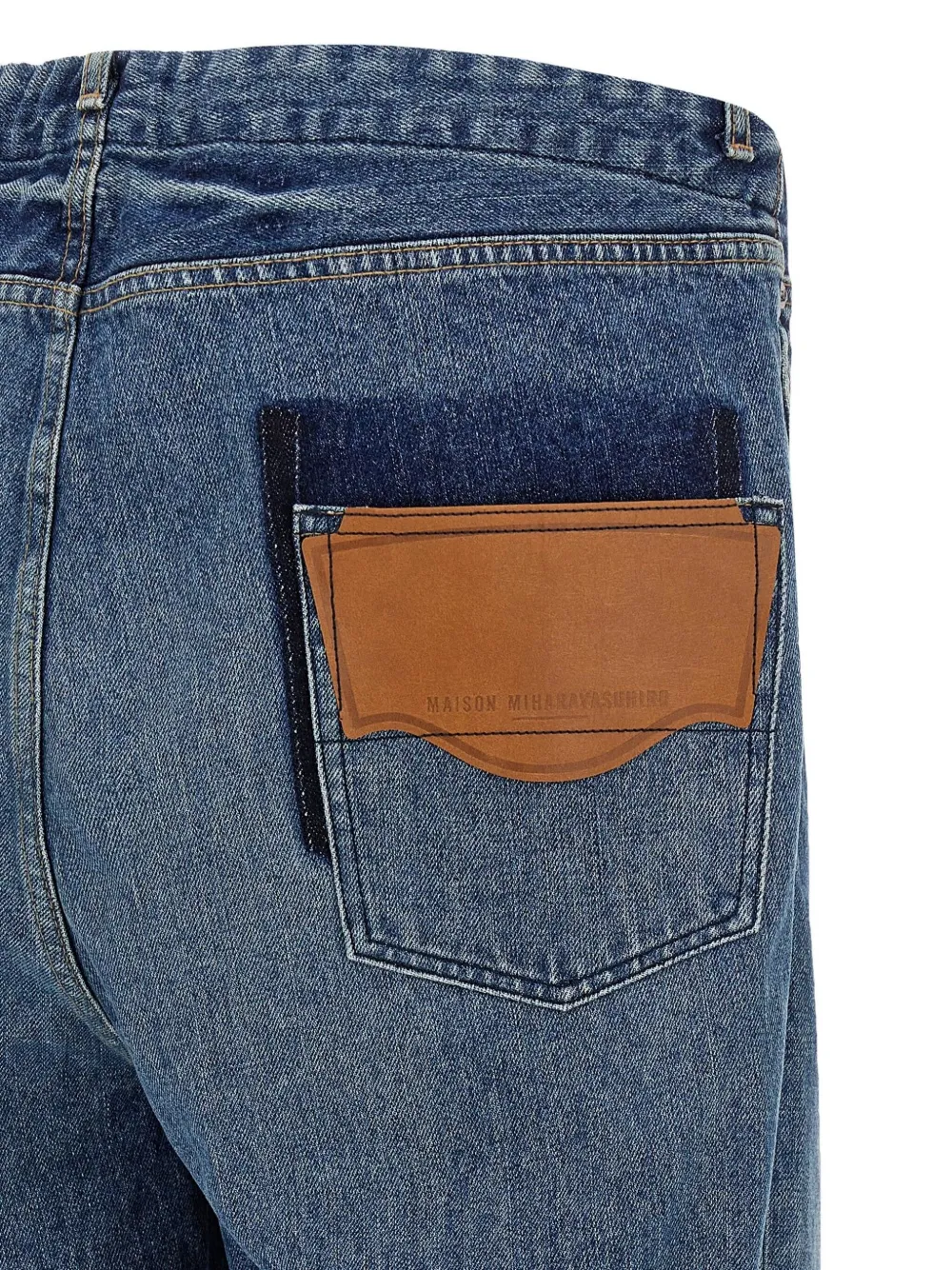 Maison MIHARA YASUHIRO Katoenen jeans Blauw