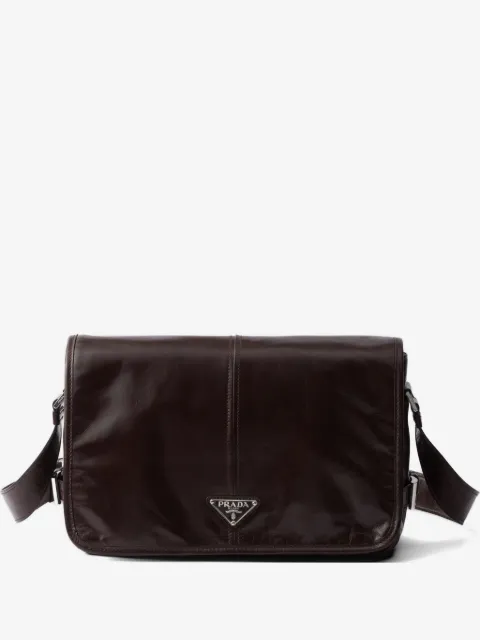 Prada sac porté épaule en cuir