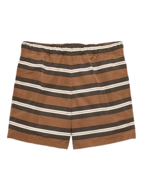 Prada striped swim trunks
