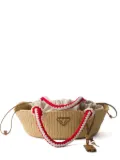 Prada crochet bucket bag - Neutrals