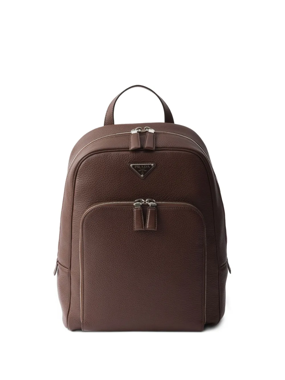 Prada Structured Leather Backpack