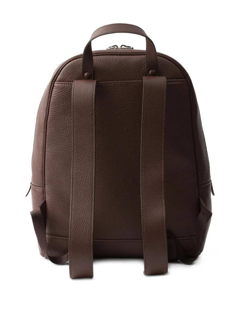 Shop Prada Structured Leather Backpack