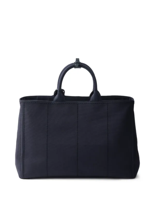 【関税&送料込】Prada Bag Prada logo-embossed Tote Bag | Blue | FARFETCH