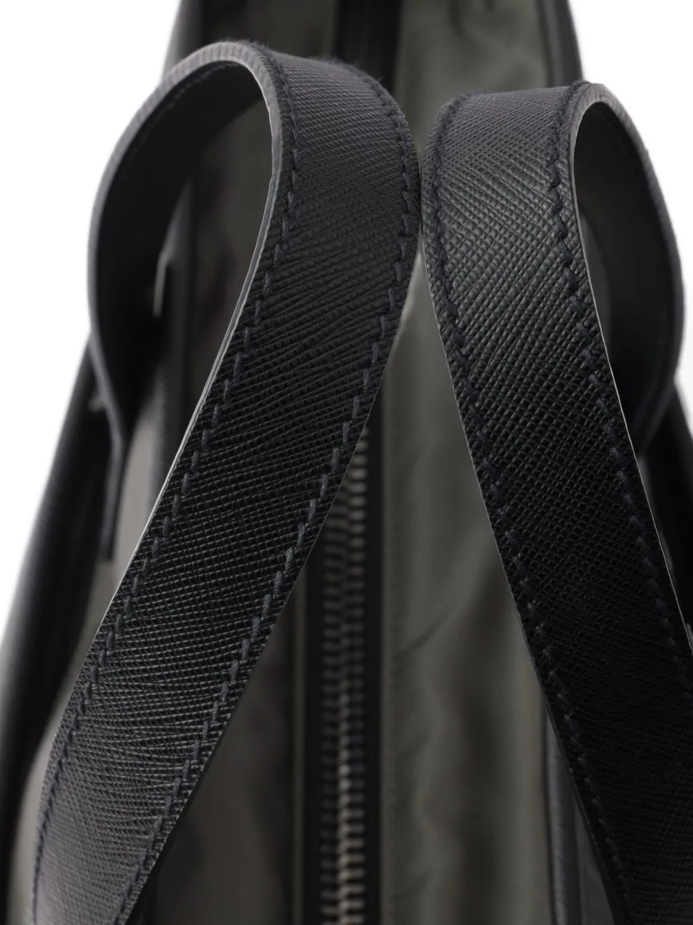 Prada Re-Nylon shopper met zakdetail Groen
