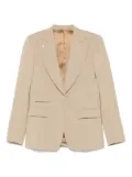 LUIGI BIANCHI MANTOVA wool blazer - Neutrals