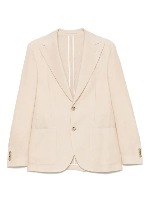 LUIGI BIANCHI MANTOVA textured blazer