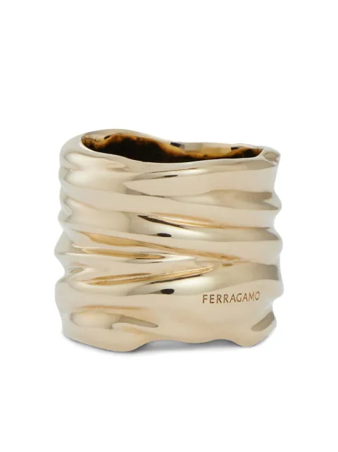 Ferragamo sculptural ring
